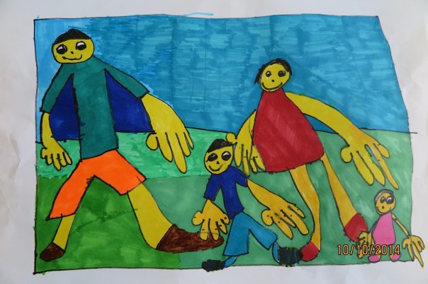 Kim Johan´s family photo